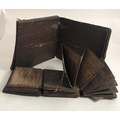 A large 17th Century Coptic Manuscript, consisting of 20, 4to leaves (40pp) in concertina form, and ... 