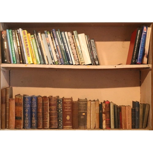 46 - Books: Large modern hardback Volumes, Sporting, Fishing, Yachting, Horses, etc., some on cooking, so... 