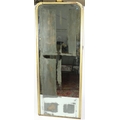 A large upright early 19th Century Console Mirror, with original mirror glass plate, and gilt frame.... 