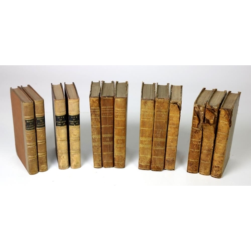 716 - Bindings: The Mechanics Magazine, Vols. 1 - 4, together 4 vols. 8vo London 1825. Engd. port. & i... 