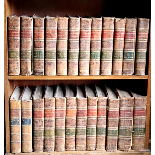 724 - Bindings: Encyclopaedia Britannica: or A Dictionary of Arts, Sciences and Miscellaneous Literature; ... 