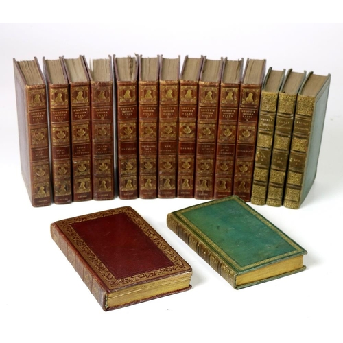 725 - Bindings: Scott (Sir W.) Novels and Tales of The Author of Waverley, 12 vols. Edin. 1822. Engd. illu... 