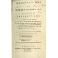[Whately (Thos. & Payne (Thos.)] Observations on Modern Gardening, Illustrated by Descriptions, 12mo... 