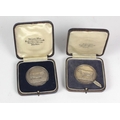Medal: Co. Meath Agriculture - Two attractive silver Medals for Navan Xmas Fat Stock Show, 1927 & 19... 