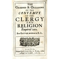 [Eachard (John)] The Grounds & Occasions of the Contempt of the Clergy and Religion Enquired into In... 