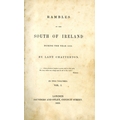 Chatterton (Lady) Rambles in the South of Ireland during the Year 1838, 2 vols. sm. 8vo L. 1839. Fir... 