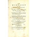 Mountmorres (Lord) The History of the Principal Transactions of the Irish Parliament, from the Year ... 