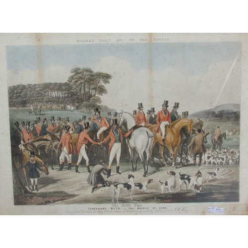 724 - The Tipperary Noble TipsAfter F.C. TurnerColoured Prints: [Equestrian] Hunt (G.) & Mackerel (J.R.) e... 