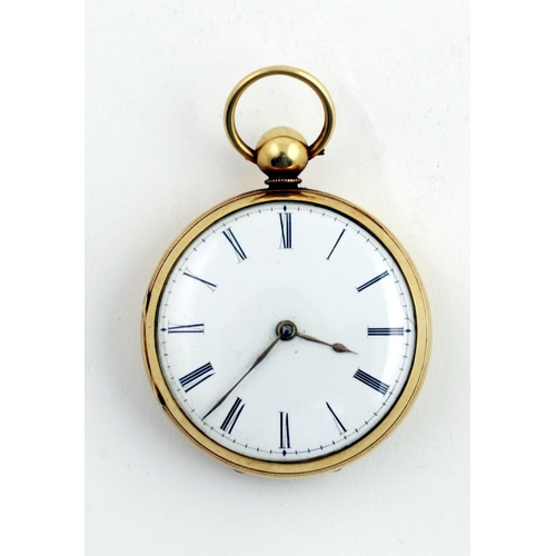 88 - A very good early heavy 18 ct gold fusee Pocket Watch, No. 2349, by James Mc Cabe, London with attra... 