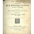 Francis (B. Bernard) Student in Divinity, The Christian Duty, This is the Way, Walk in it. 4to Aire ... 