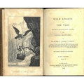 [Maxwell (W.H.)] Wild Sports of The West, 2 vols. 8vo L. 1833. New Edn. 5 litho plts. (2 frontis) te... 
