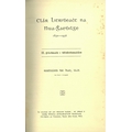 De Hae (R.) & Ni Dhonnchadha (Bridghid) Clar Litridheacht na Nua - Ghaedhilge, 1850 - 1936 3 vols. r... 