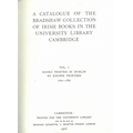Irish Bibliographies: Bradshaw (H.) A Catalogue of the Bradshaw Collection of Irish Books in the Uni... 