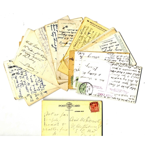 564 - Postcards: Cavanagh (Maeve) Poetess. A bundle of approx. 25 Postcards,mostly of Irish interest, all ... 