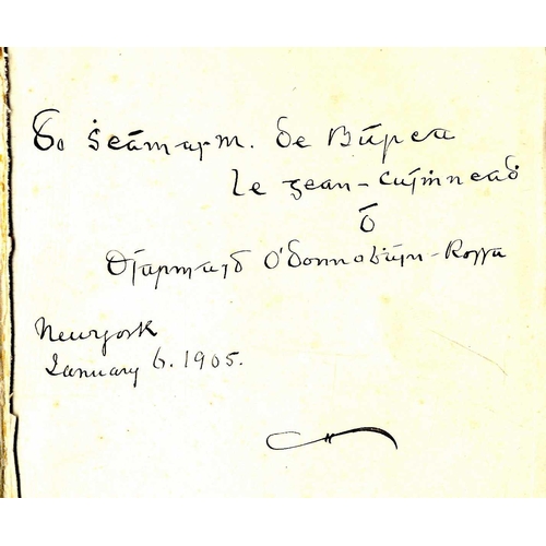 60 - Important Signed Association CopiesO'Donovan Rossa (D.) Rossa's Recollections, 1838 to 1898, Childho... 