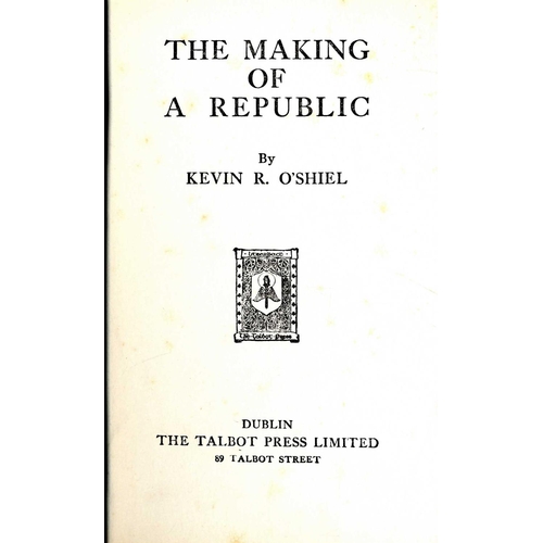 61 - Signed Presentation to General Michael Collins[Collins (Michael)], O'Shiel (Kevin R.) The Making of ... 