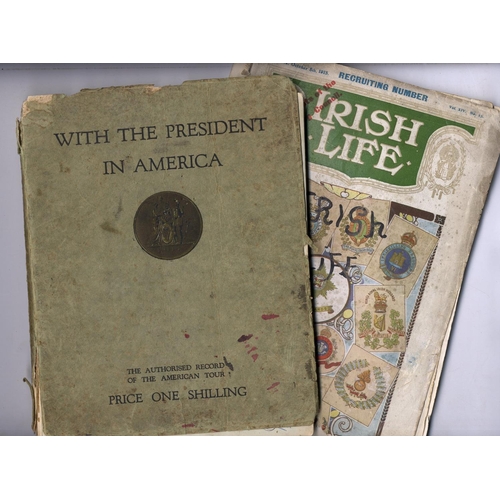 668 - Military & Republican interest: Two copies of Irish Life Magazine, both for 1915, one Recruiting Num... 