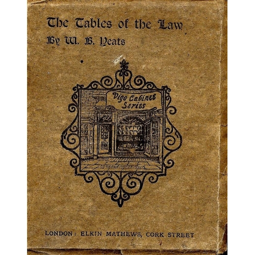 675 - Yeats (W.B.) The Tables of the Law and The Adoration of the Magi, sm. 4to L. (Elkin Mathews) 1905, 4... 