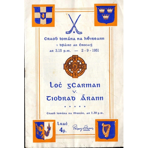 714 - 1951 All-Ireland Hurling FinalWexford V. TipperaryG.A.A., Hurling 1951, All-Ireland Hurling Final, P... 