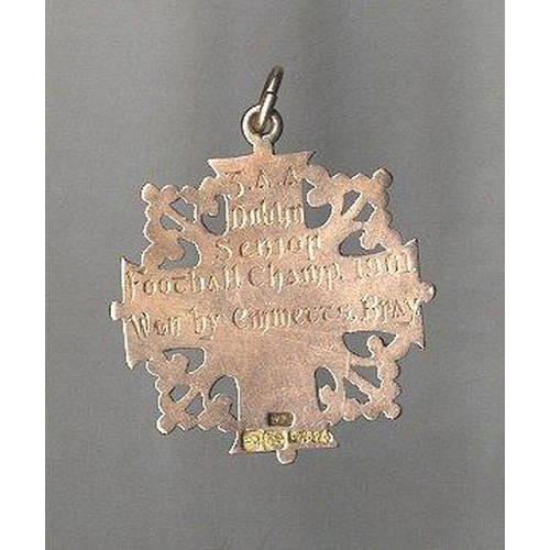 730 - 1901, All-Ireland Football MedalMedal: G.A.A.: Football, 1901. An attractive 9ct gold Medal, the obv... 