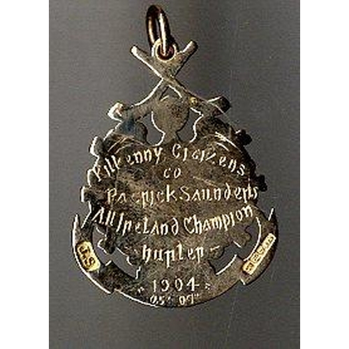 732 - Kilkenny G.A.A. Freedom of the City Medal, 1907Medal: G.A.A.: Hurling, Kilkenny 1907. An attractive ... 