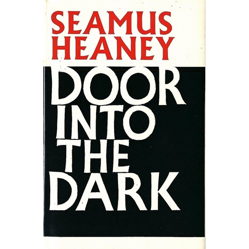 79 - Heaney (Seamus) Door into The Dark, 8vo L. 1969. First Edn., One of 1000 copies. with tipped-in Sign... 