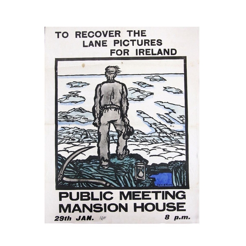 1141 - A JACK YEATS RARITYYeats, Jack B. A hand coloured Poster, headed 