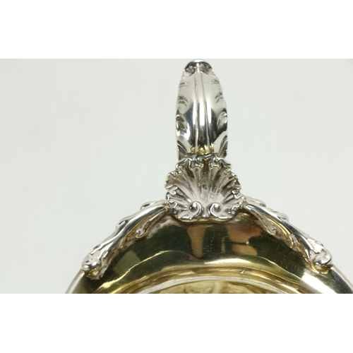 213 - A fine quality and attractive William IV English silver three piece Tea Service, by Paul Storr, Lond... 