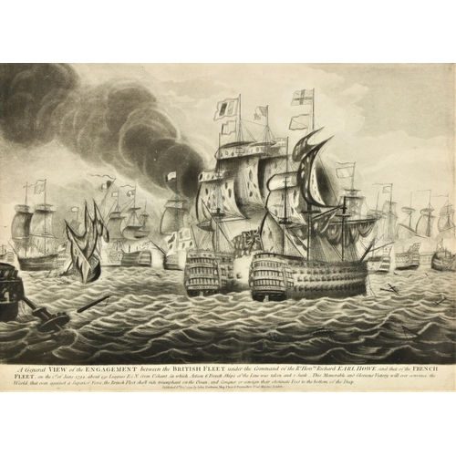 44 - A pair of early Maritime Engravings, published May 5th, 1795 by John Fairburn, London;