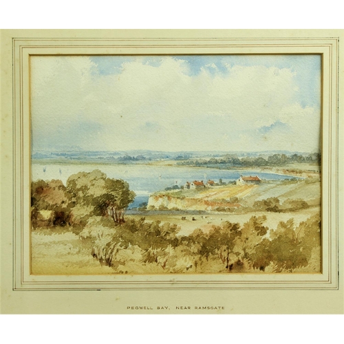 65 - Adelaide Ann Godfrey (1827 - 1915)Watercolours: An unusual and attractive set of 5 original watercol... 