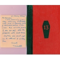 Signed Limited Edition of Peppercanister I  Kinsella (Thomas) Butcher's Dozen, 8vo D. 1972. First Ed... 
