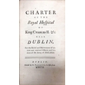 Binding: Charter of the Royal Hospital of King Charles II Etc., near Dublin, For the Relief and Main... 