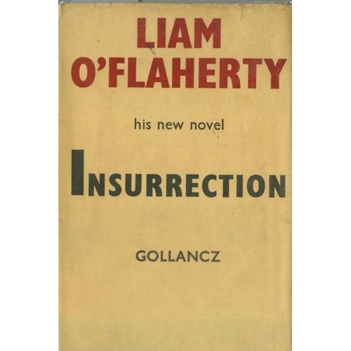 46 - Signed & With Variant Dust Wrapper  O'Flaherty (Liam) Insurrection, L. (Victor Gollancz) 1950. F... 