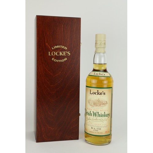 157A - A Pure Pot Still Irish Whiskey, John Locke & Co., Ltd., Locke's single malt, Limited Edition, No... 
