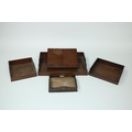 A fine large 19th Century rectangular mahogany two handle Butlers Tray, approx. 62cms x 46cms (28 1/... 