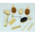 Box: A varied large collection of Victorian ivory, brushes, bell-pulls, boot-pulls, blind-pulls, glo... 