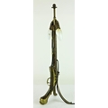 An antique Flintlock Pistol, now converted as a Table Lamp. (1)