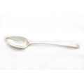 An Irish George III crested silver Basting Spoon, Dublin 1819, 109grs. (1)