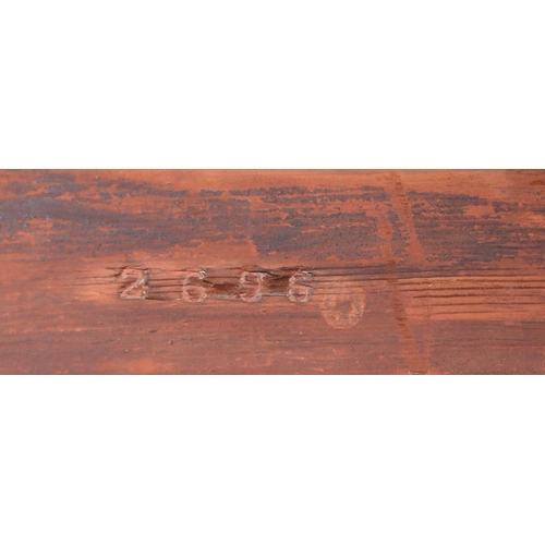 251 - An Irish Georgian mahogany Tallboy, with Greek key moulded cornice over seven graduating drawers wit... 