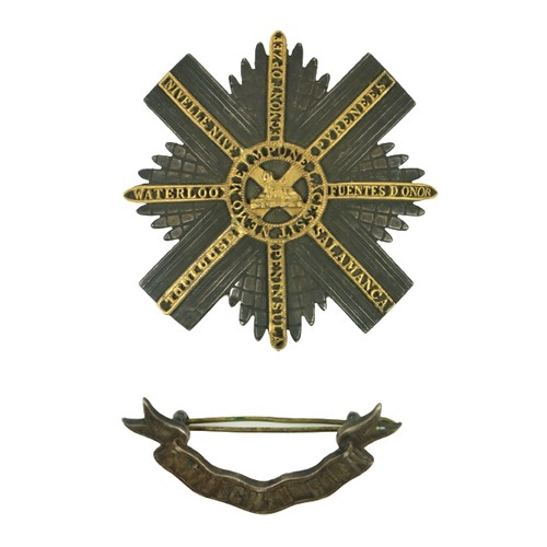 917 - A Seaforth Highlanders Star Badge, with the Bars of Salamanca, Peninsula, Waterloo, Nivelle Nive, Eg... 