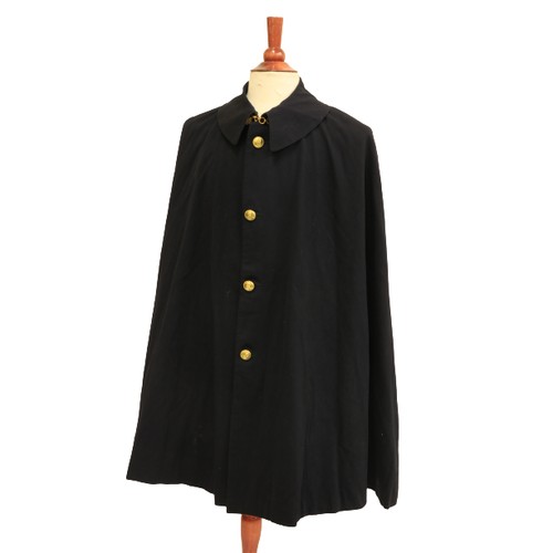 938 - A Royal Navy Officer's Cape, with brass buttons, a Royal Navy Jacket and a matching Waistcoat, and a... 