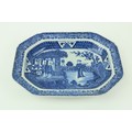 A fine quality blue and white Chinese Xiangshi period porcelain Serving Dish, of rectangular form wi... 