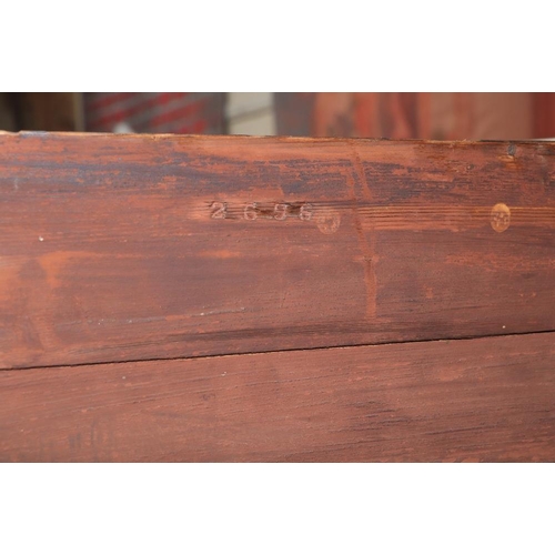 251 - An Irish Georgian mahogany Tallboy, with Greek key moulded cornice over seven graduating drawers wit... 