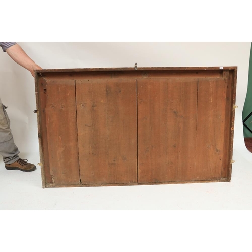 262 - An important and rare early 19th Century Irish gilt Overmantel, bearing the label of 