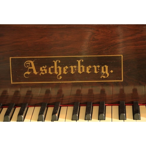 549 - A fine quality 19th Century Boudoir Piano, the main body profusely inlaid and decorated in the Adams... 