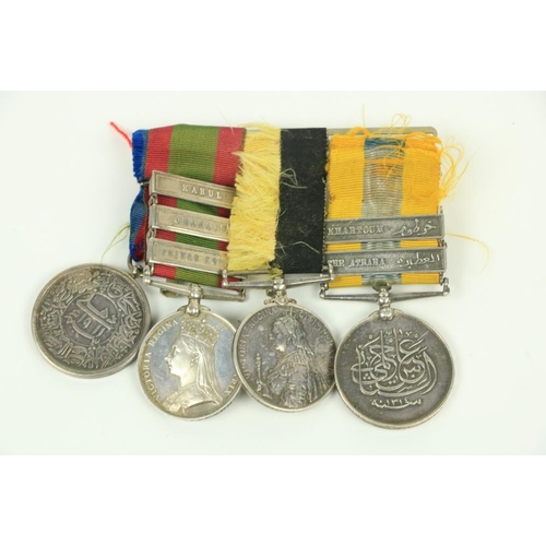 918 - Awarded to Lieut. W.T. Gaisford, 1st Seaforth Highlanders, The Khedive's Sudan Medal, with Khartoum ... 