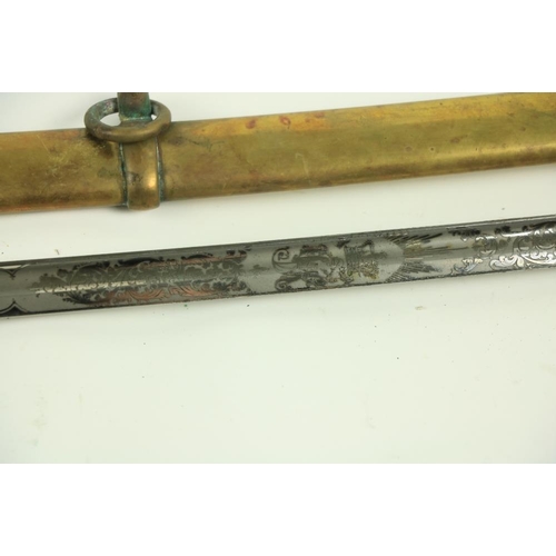 925 - A British 1822 pattern Infantry Officer's Sword, with 32