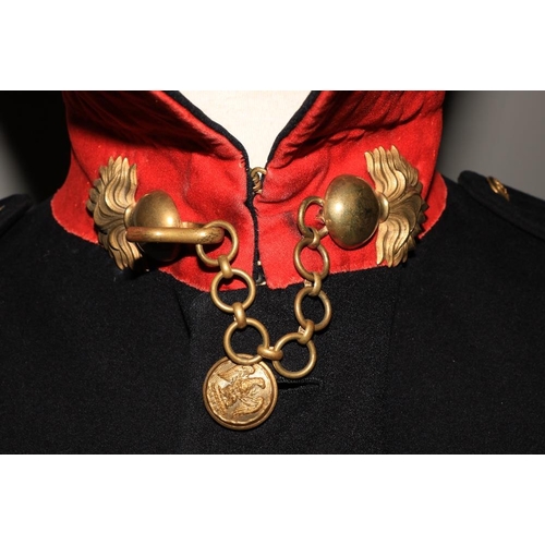 950 - A Royal Scots Greys red dress Tunic, [Cyril Hugh Gaisford St. Lawrence] adorned with gold bullion Ep... 