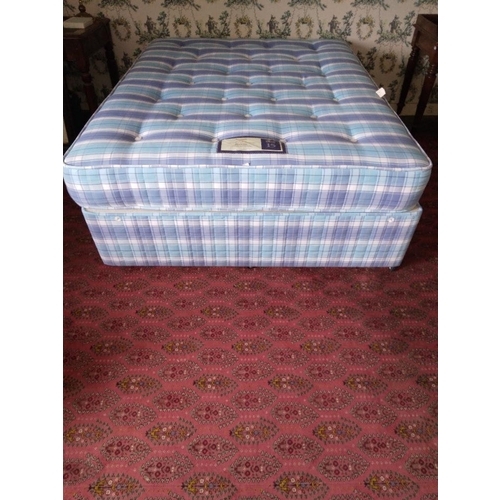 255 - A 5' Divan double Bed, by 