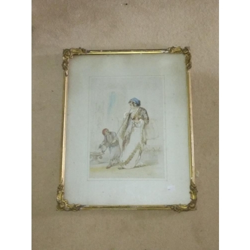 282 - 19th Century Italian School Watercolour: 